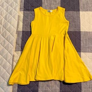 Yellow girls sundress
